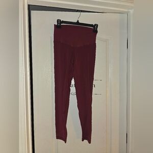 Aerie Women's Burgundy Leggings